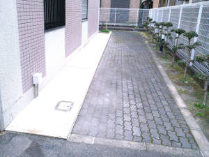 高槻市のマンションの土間打ち施工後