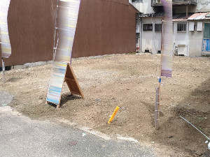 草抜き後の空き地【東大阪】
